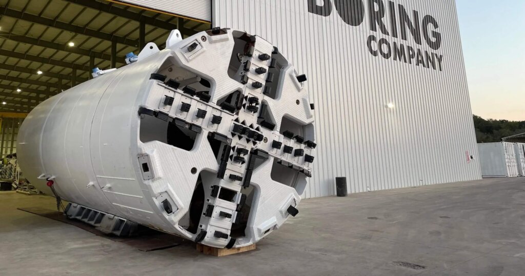 Boring company prufrock machine