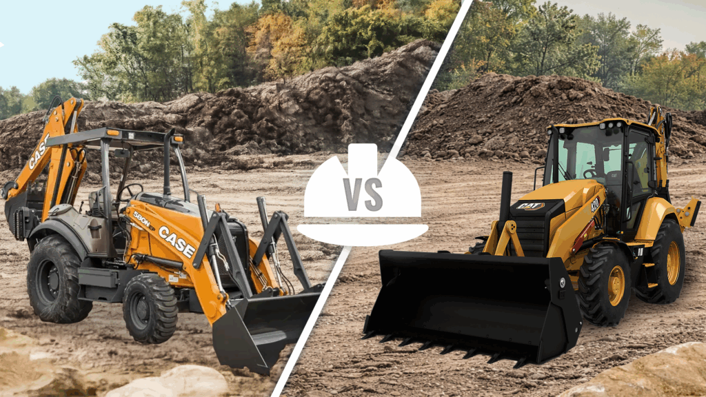 Case vs Caterpillar Which brand makes a better backhoe
