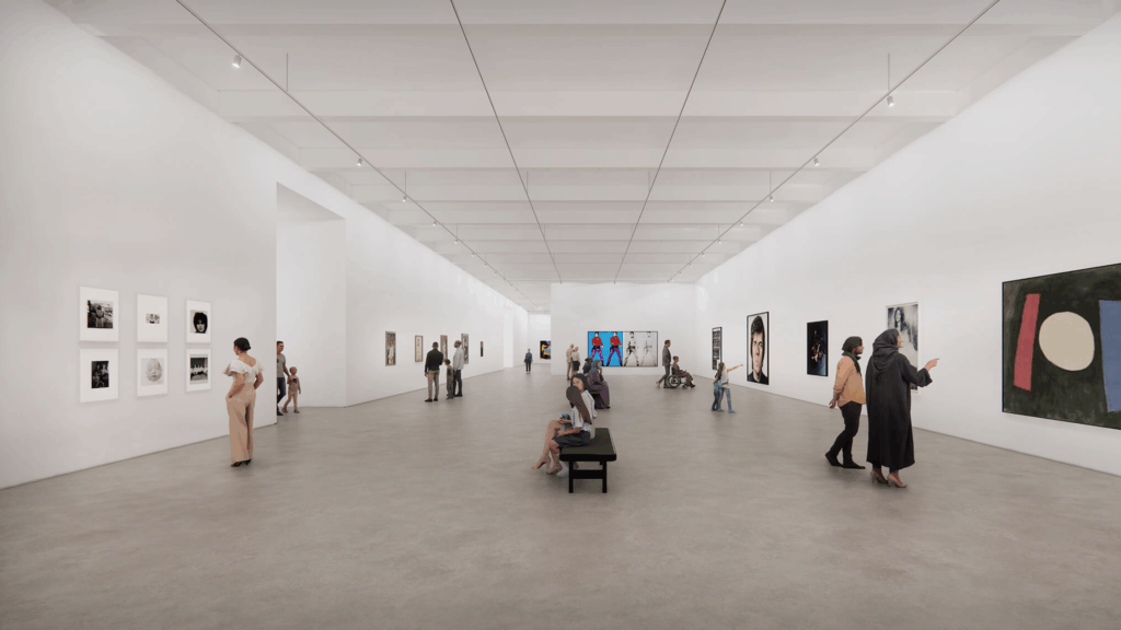 Interior view of Dani Reiss Modern and Contemporary Gallery at the AGO in Toronto