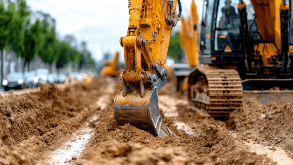 Machine control in equipment like excavators helps operators dig smarter, hit grade faster, and keep projects on track.