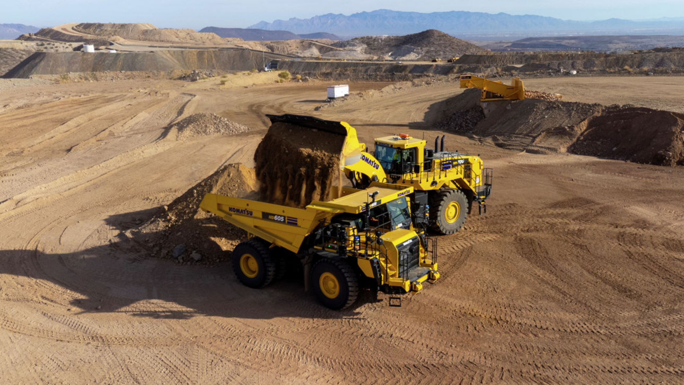 Komatsu Smart Quarry integrated onto articulated hauler