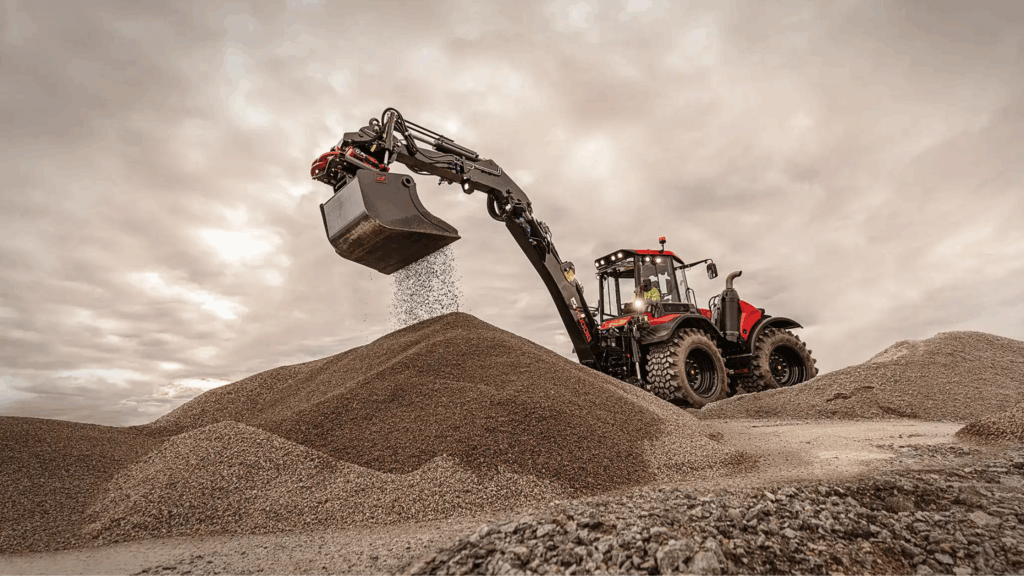 Huddig 1370 is compatible with multiple attachments for use in various applications