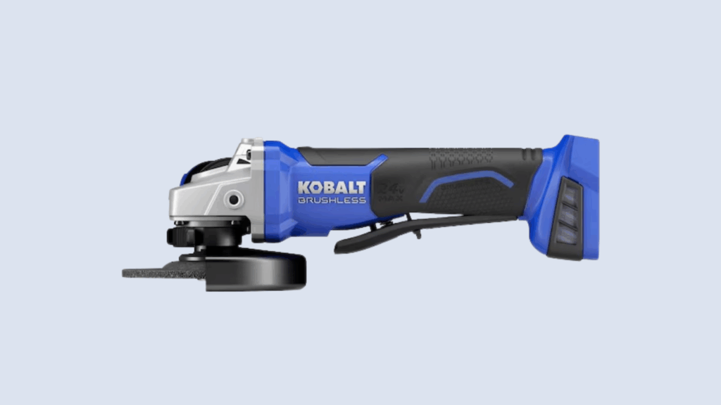 Kobalt 24V Max angle grinder