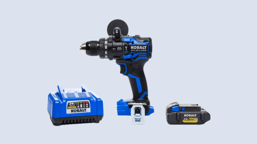 Kobalt 24V Max brushless hammer drill