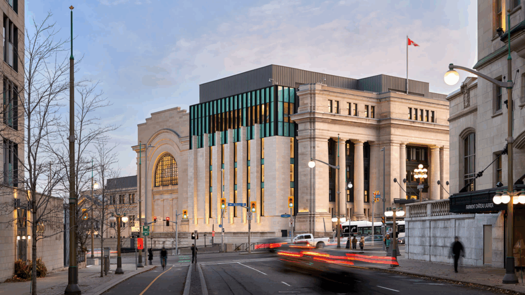Diamond Schmitt completed a modernization of the New Senate of Canada Building
