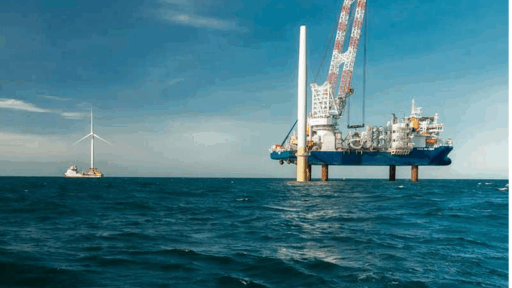 Ocean view of Coastal Virginia Offshore Wind
