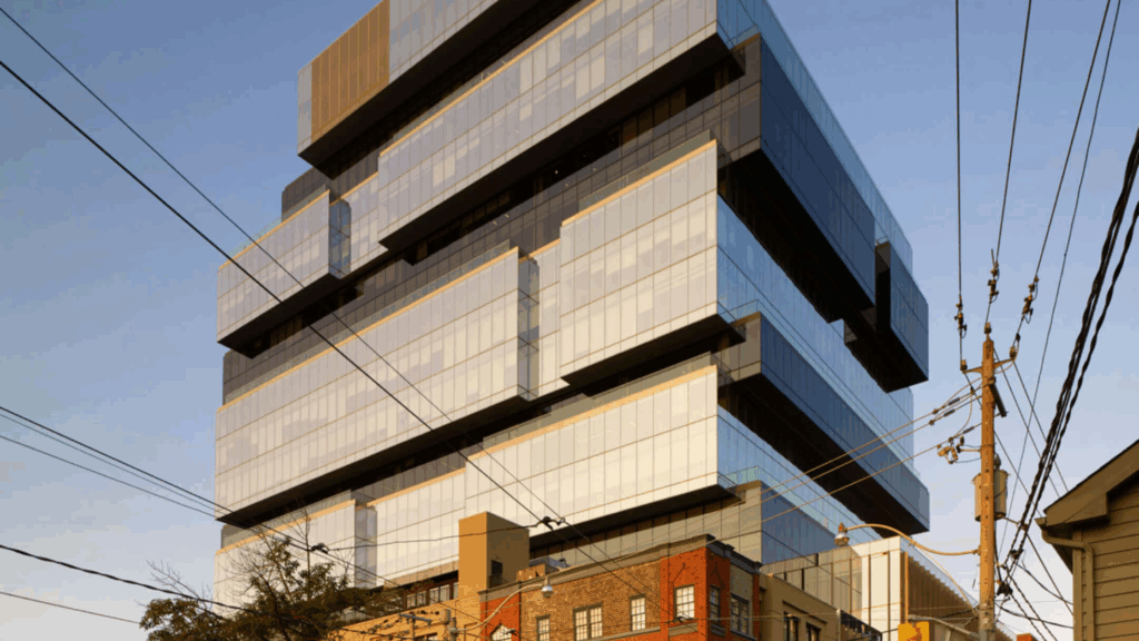 The Globe and Mail building in Toronto was a Diamond Schmitt project