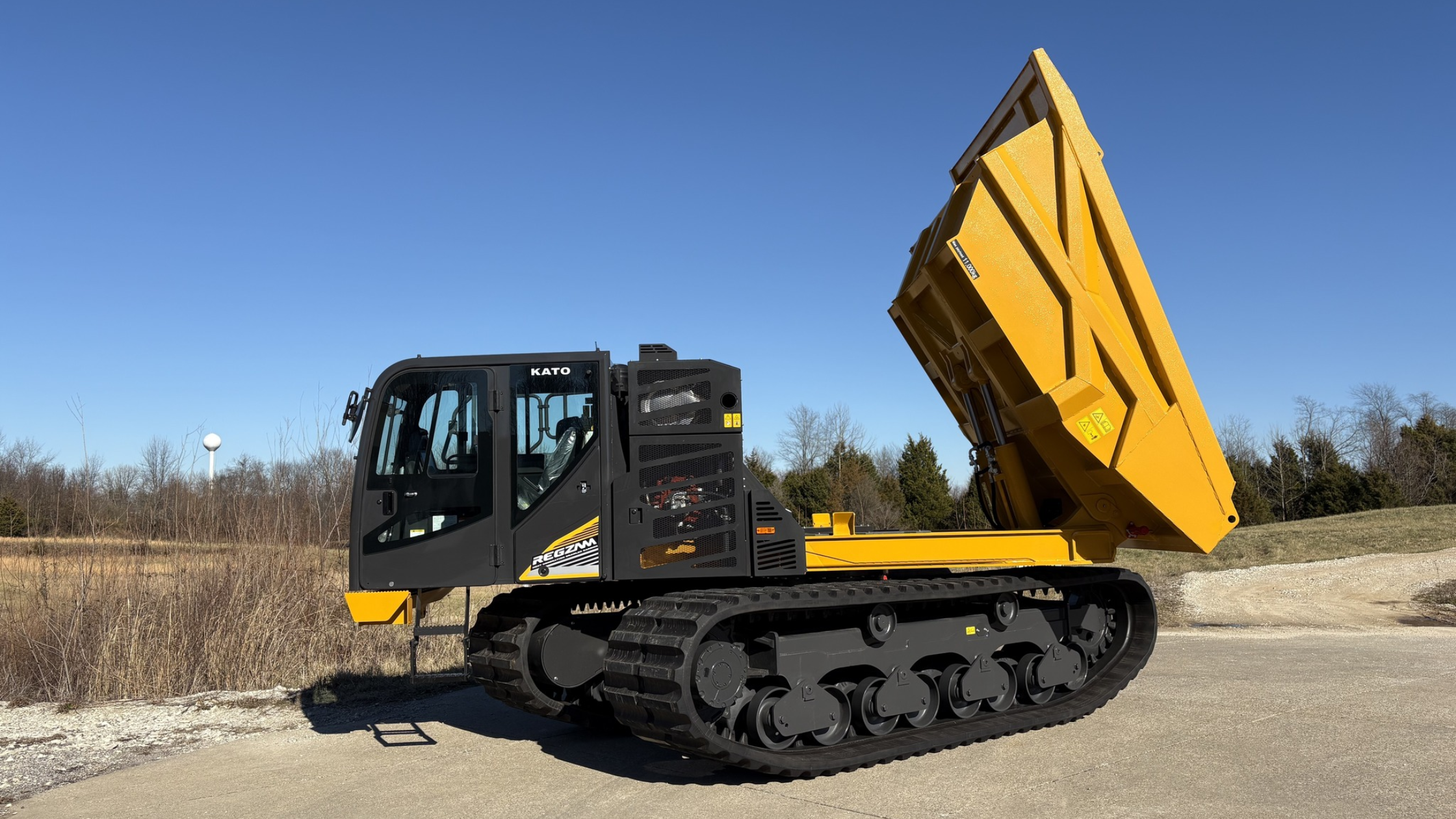 The KATO IC110R rotating crawler