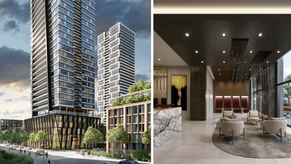 The Riv brings purpose-built rental living to Toronto’s East End, combining high-density design with long-term durability and amenities tailored for modern urban residents.