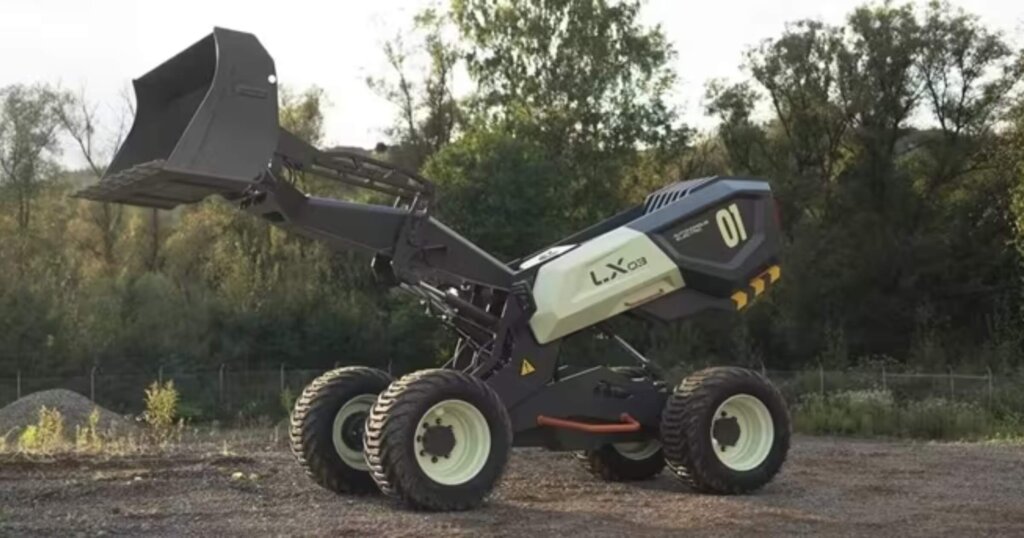 Volvo LX03 autonomous wheel loader concept