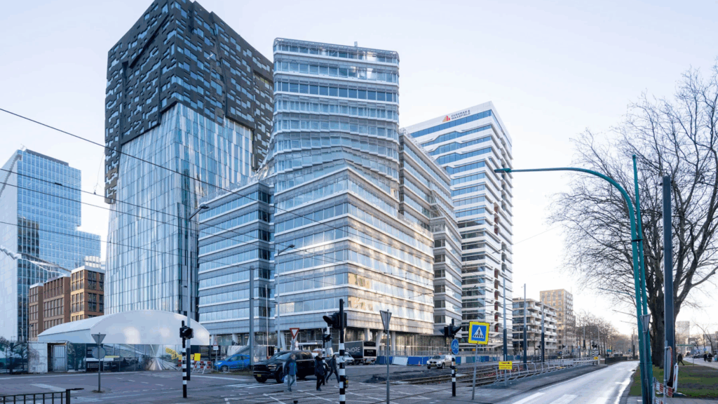 SO-IL is using open-air designs to raise the bar for construction coordination 5 Exterior view of SO-IL's CubeHouse in Amsterdam