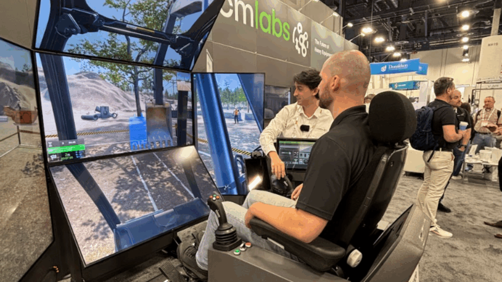 Virtual training for machine operators allows students to learn in a safe and controlled environment