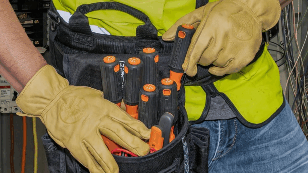 Insulated screwdrivers add an extra layer of protection when working around energized components