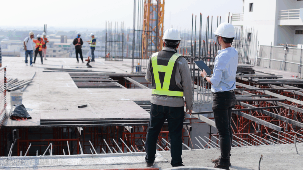 How to become a site superintendent in the U.S.: Step-by-step guide 1 Site superintendent looks over construction zone