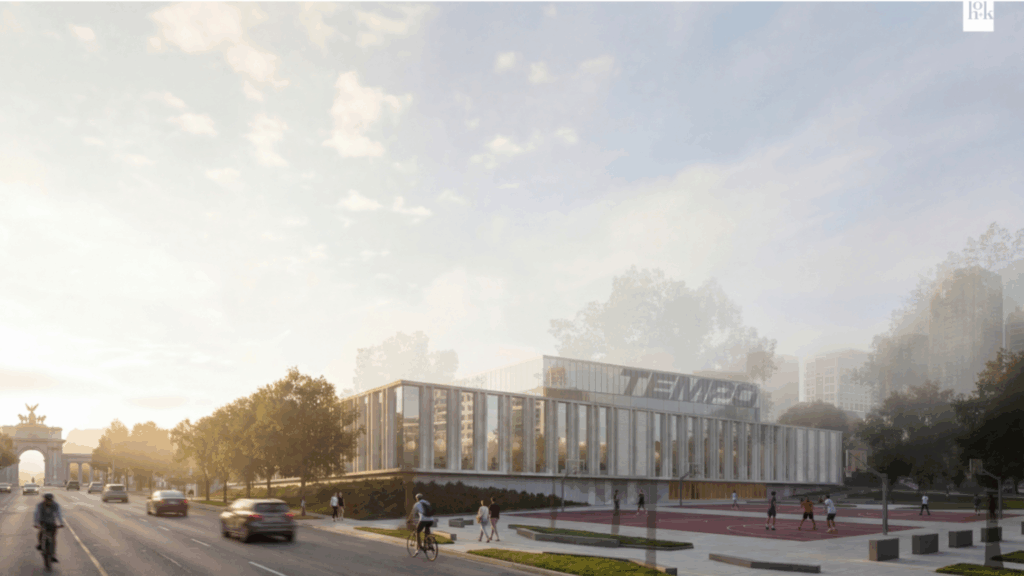 Street view of Toronto Tempo training facility