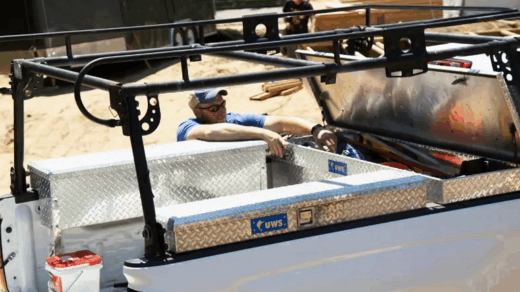 The best pickup bed accessories for contractors (plus how to build your setup by trade) 2 UWS crossover truck toolbox