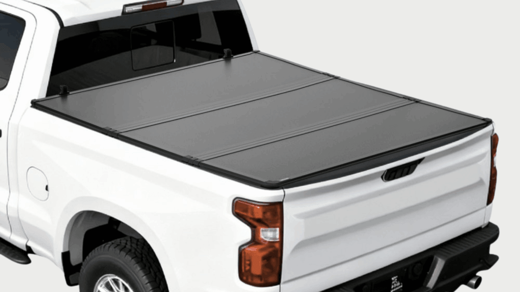 The best pickup bed accessories for contractors (plus how to build your setup by trade) 6 VEVOR hard tri fold tonneau cover