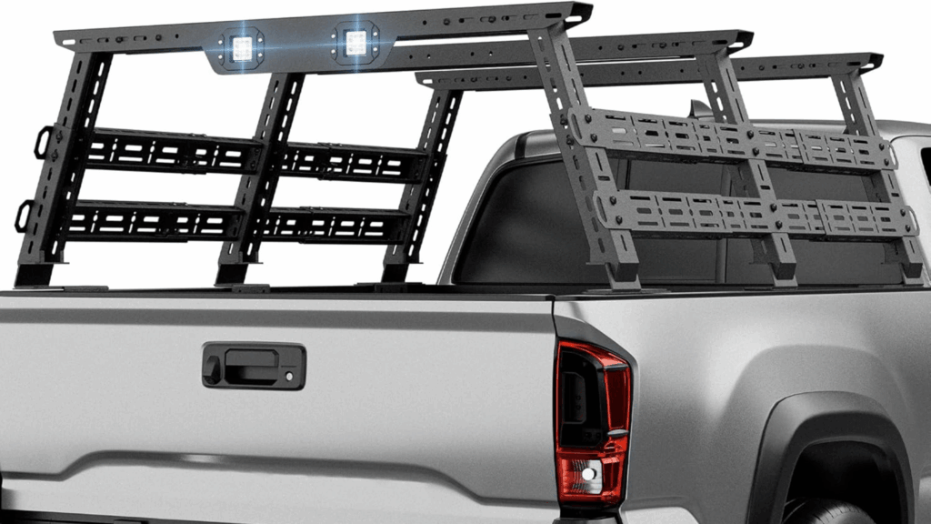 The best pickup bed accessories for contractors (plus how to build your setup by trade) 5 YZONA ladder rack