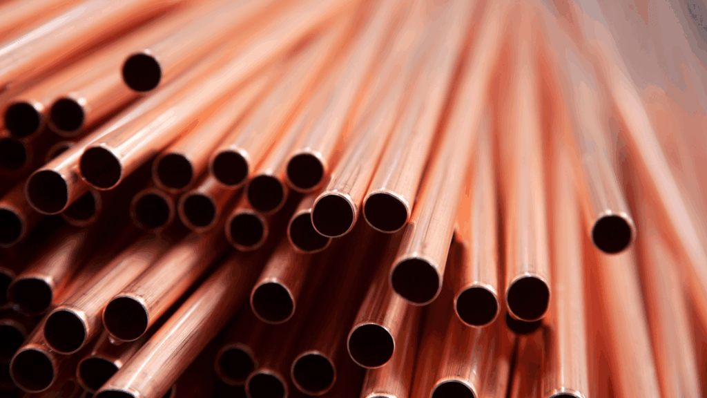Copper pipes